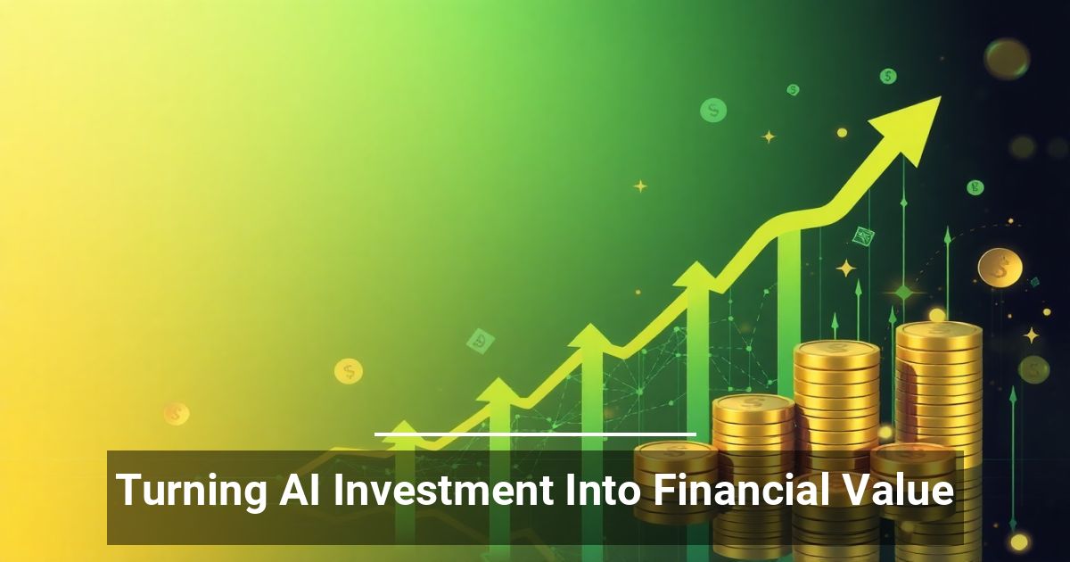 Turning AI Investment Into Financial Value